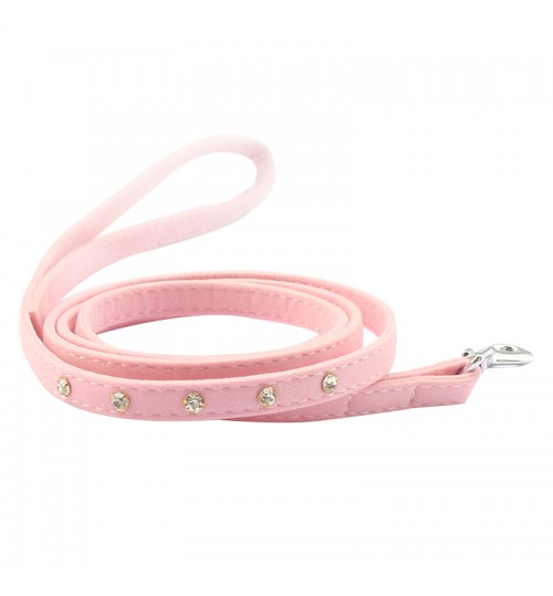 ARMI STORE - Rhinestone Pet Jewelry Accessories Pink